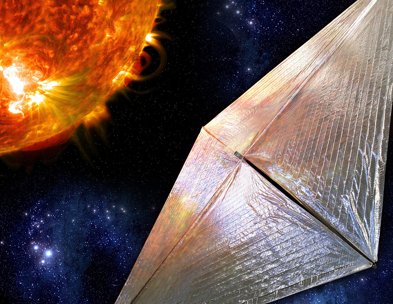At 18,000 Square Feet NASA Approves Solar Cruiser the Largest Solar Sail to Study the Sun