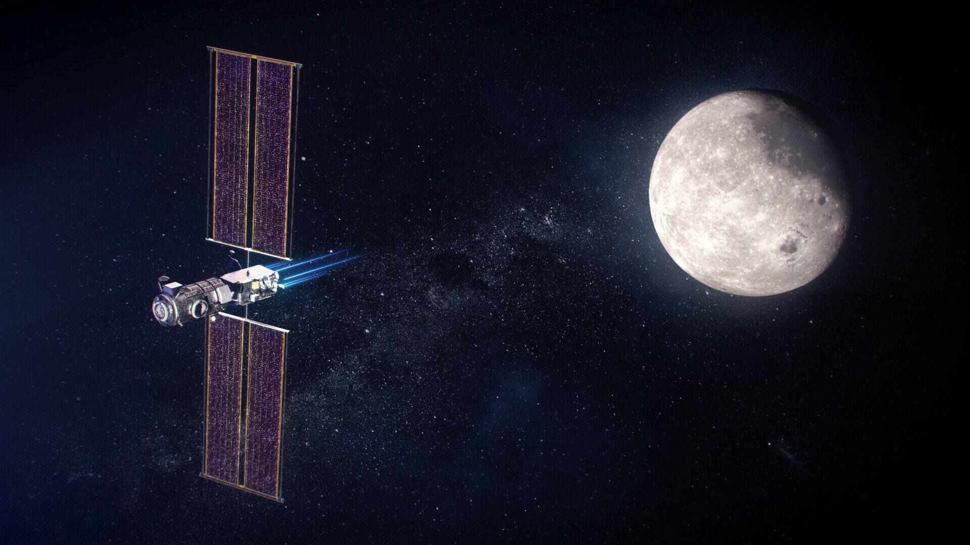 SpaceX Receives Contract to Send First Two Lunar Gateway Components into Orbit