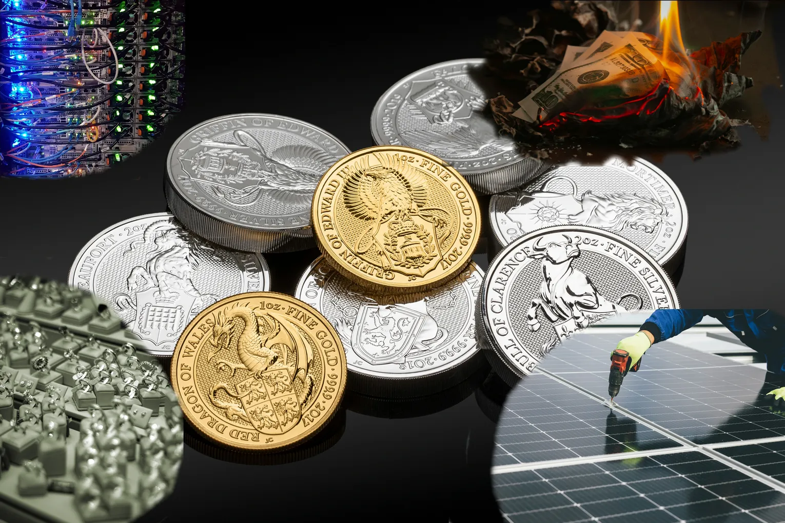 How Data Centers and Debasement Are Changing Millennia-old Use-Cases for Gold and Silver
